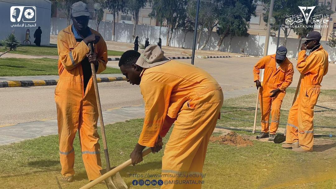 حملة تشجير تنطلق في كلية التربية ومحيطها لتعزيز الوعي البيئي وتحسين جودة الحياة